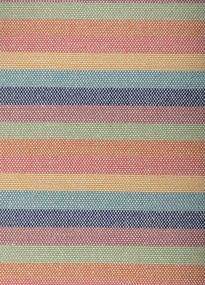 indusbar ivory wool hand loom Rug - CloseUp