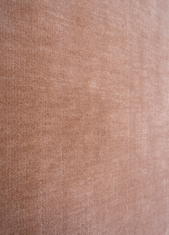 basis pink and purple wool hand loom Rug - CloseUp