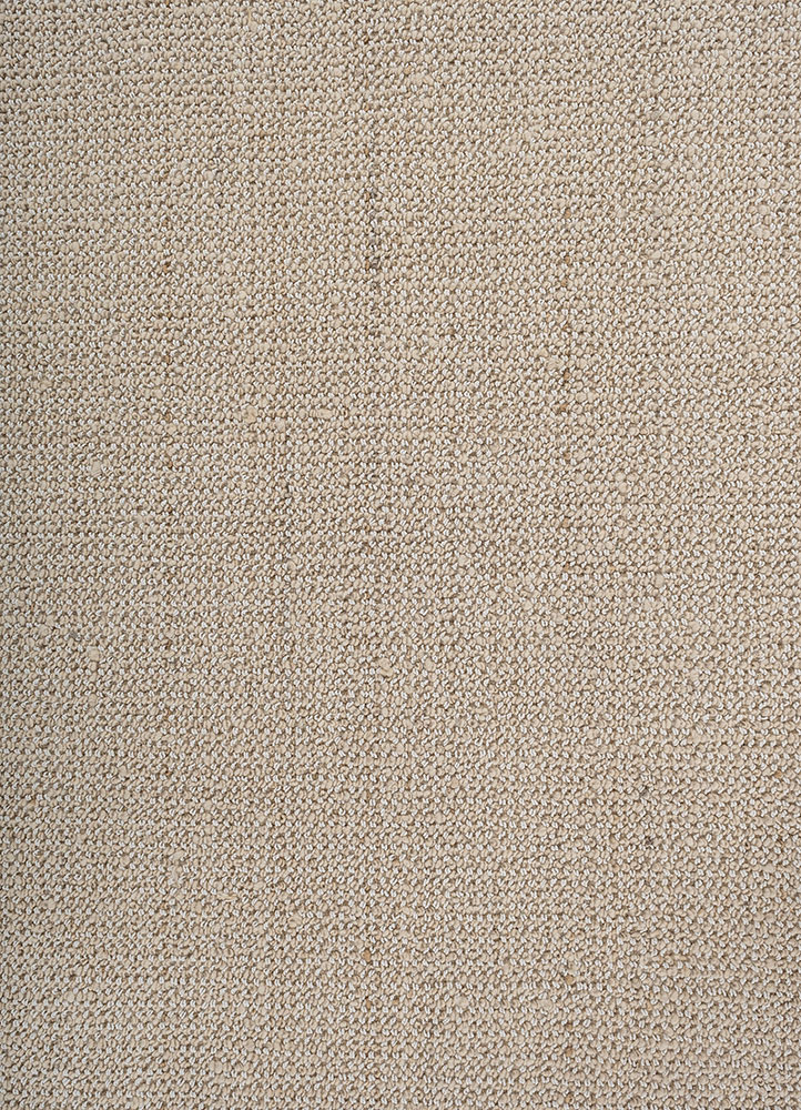 basis ivory wool hand loom Rug - CloseUp