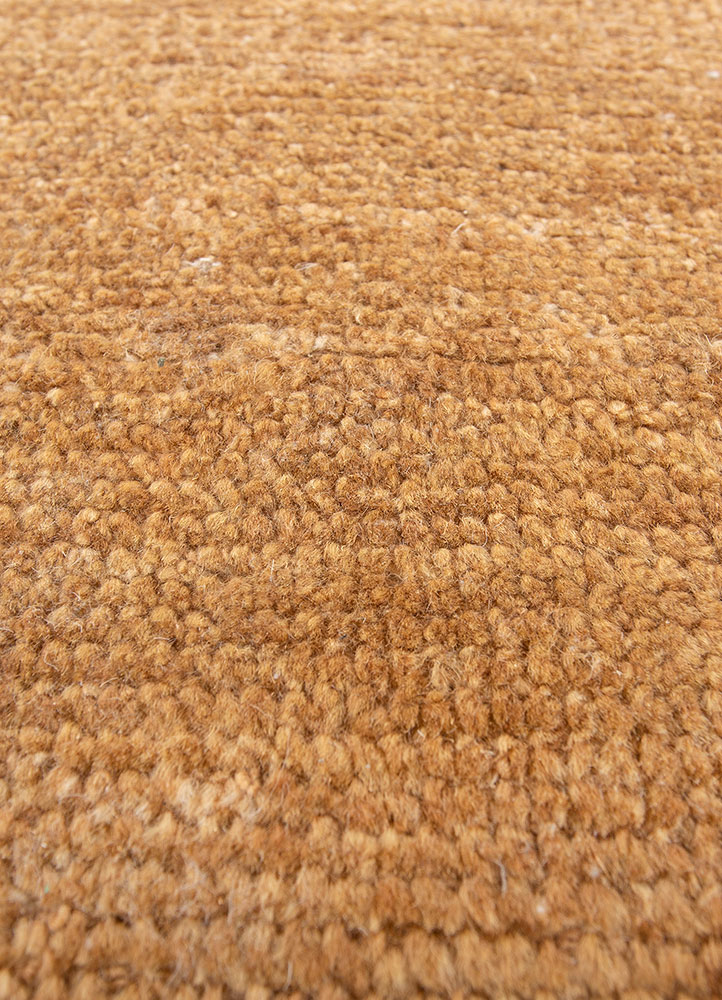 entropy red and orange afghan wool hand knotted Rug - CloseUp
