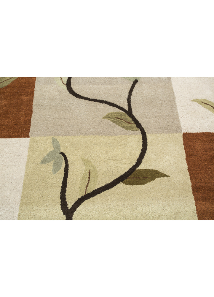 caliedo multi wool hand tufted Rug - CloseUp