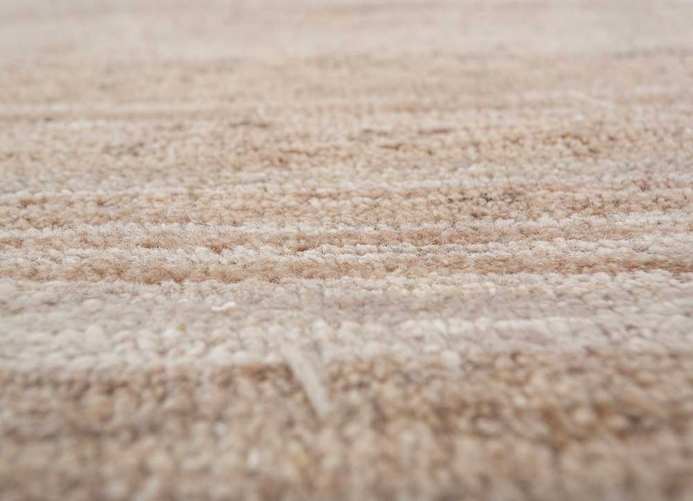 viscaya red and orange afghan wool hand knotted Rug - CloseUp