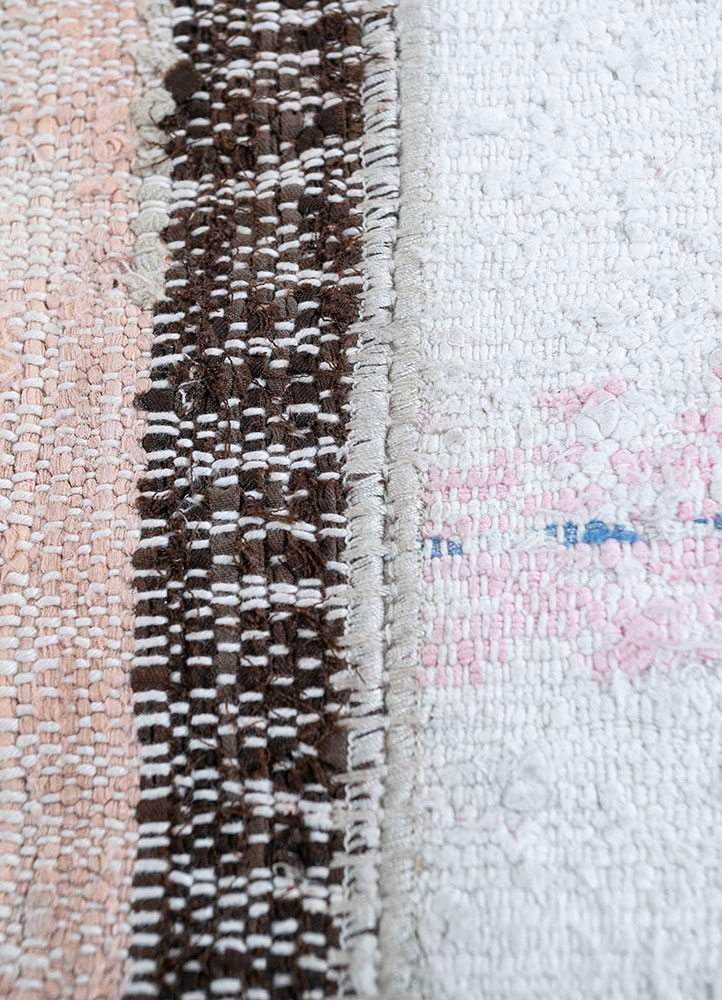 provenance ivory wool hand knotted Rug - CloseUp