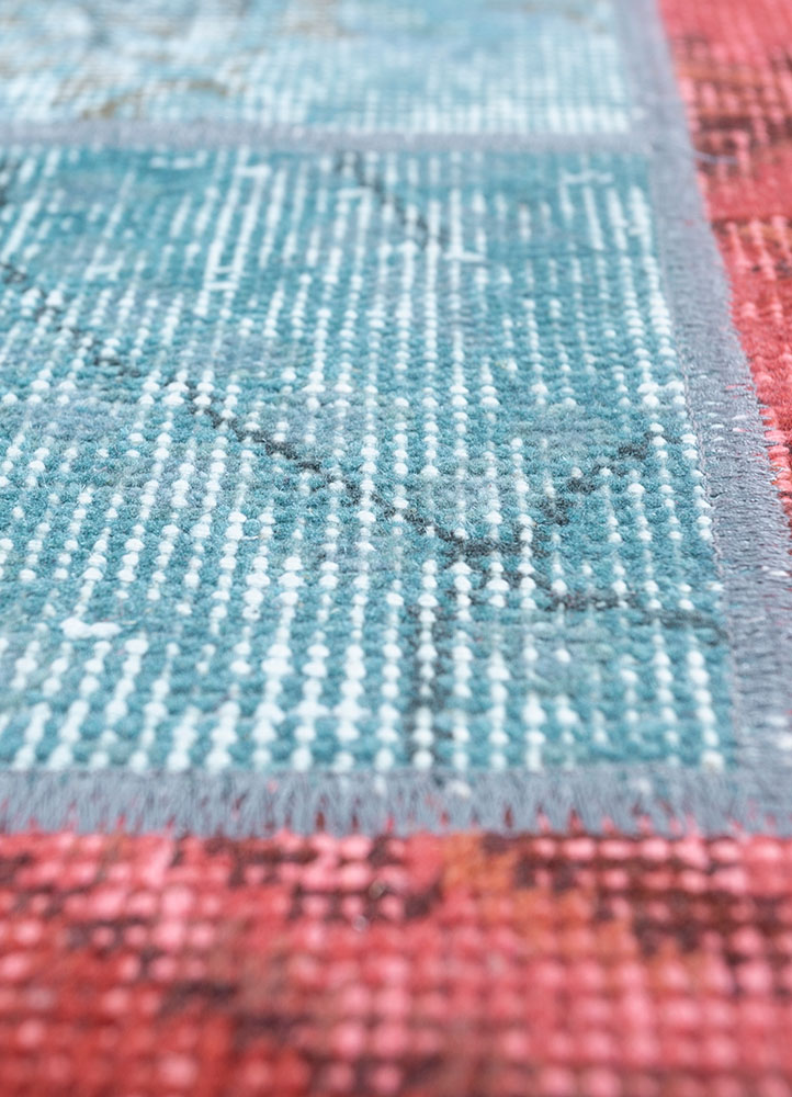 provenance multi wool hand knotted Rug - CloseUp
