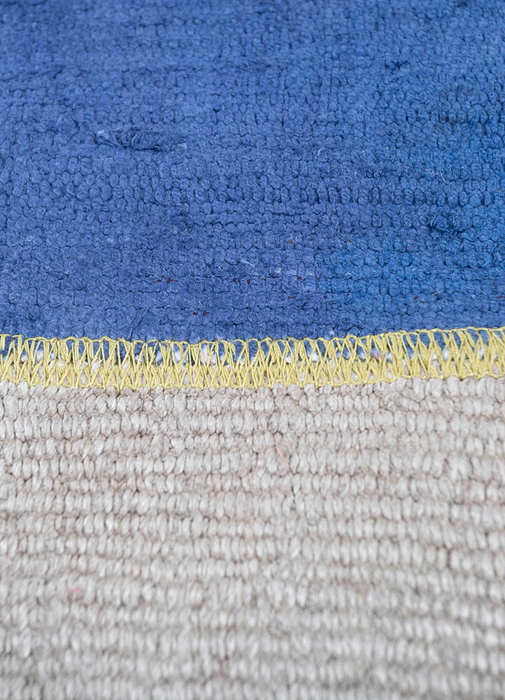 provenance multi wool hand knotted Rug - CloseUp