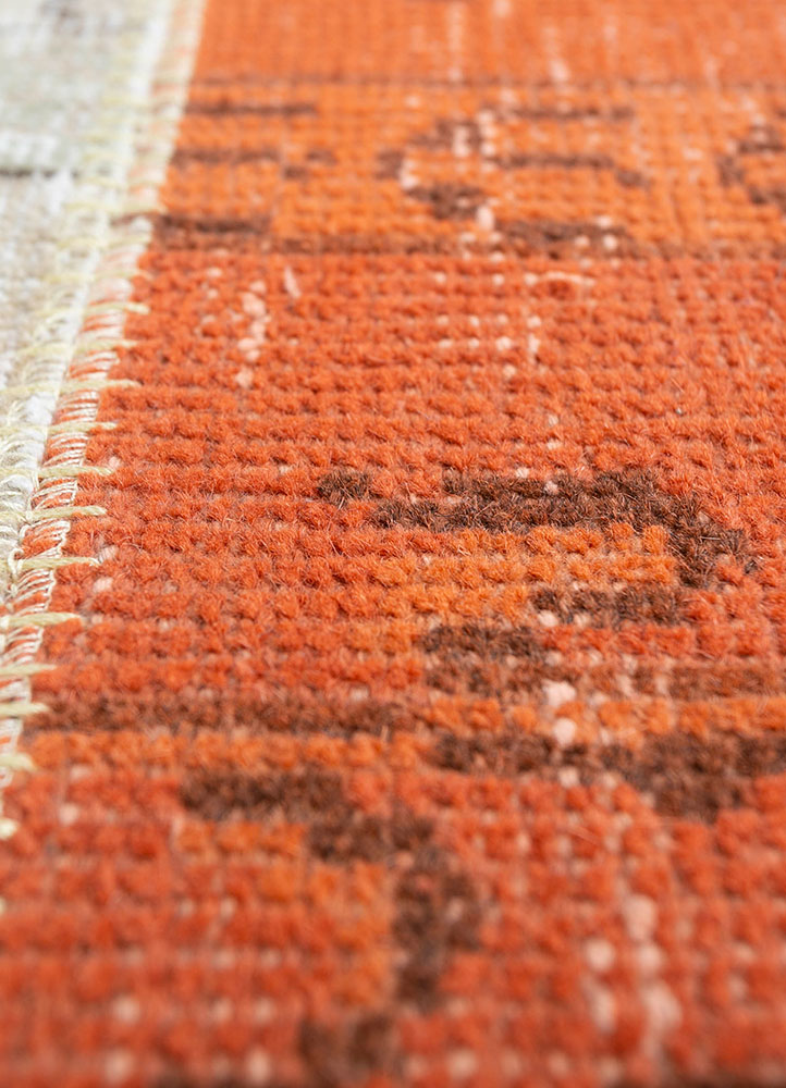 provenance multi wool hand knotted Rug - CloseUp