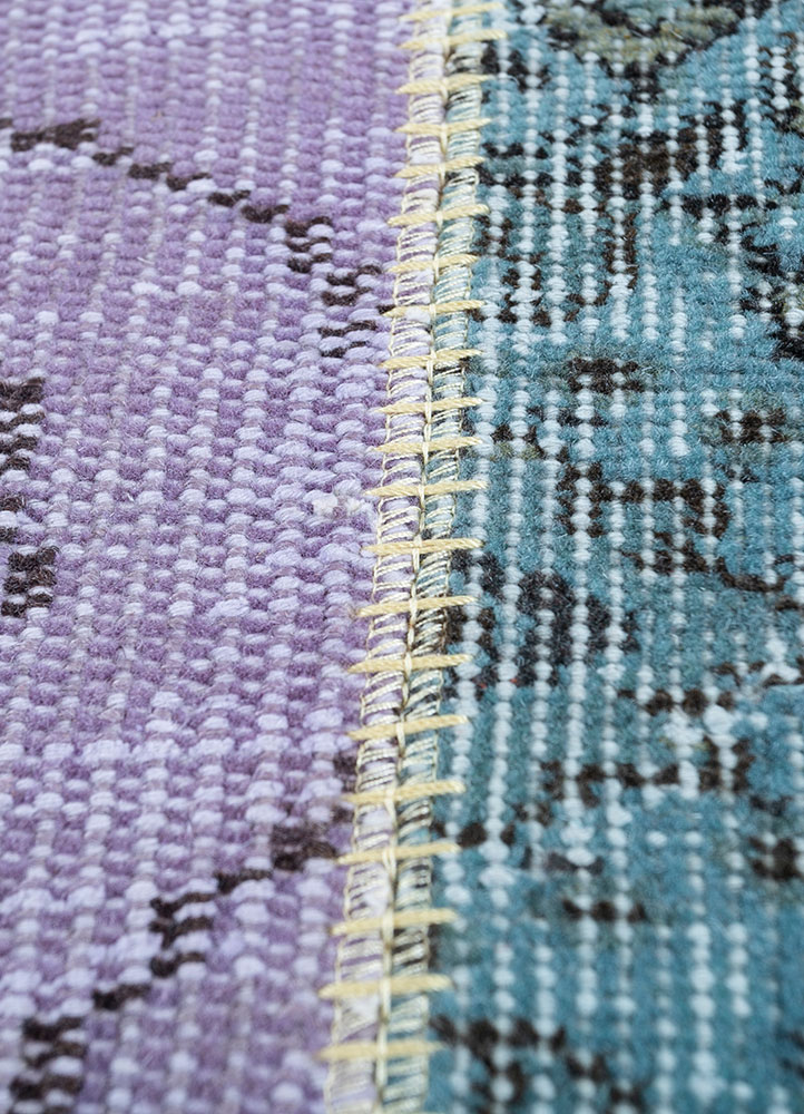 provenance multi wool hand knotted Rug - CloseUp
