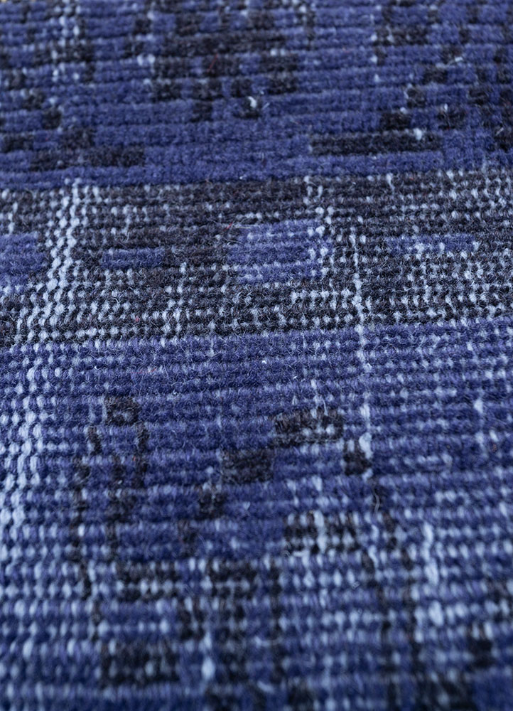 provenance multi wool hand knotted Rug - CloseUp