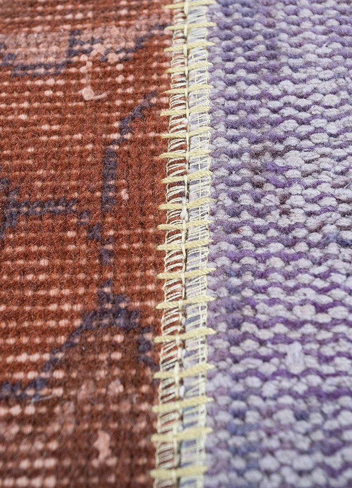 provenance multi wool hand knotted Rug - CloseUp