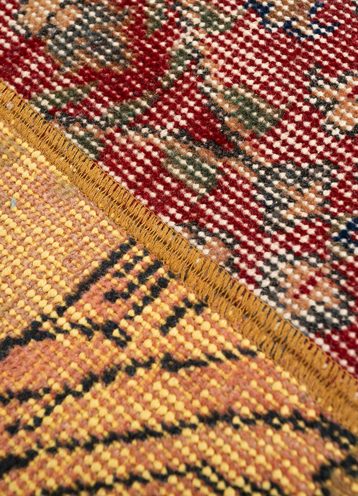 provenance multi wool hand knotted Rug - CloseUp