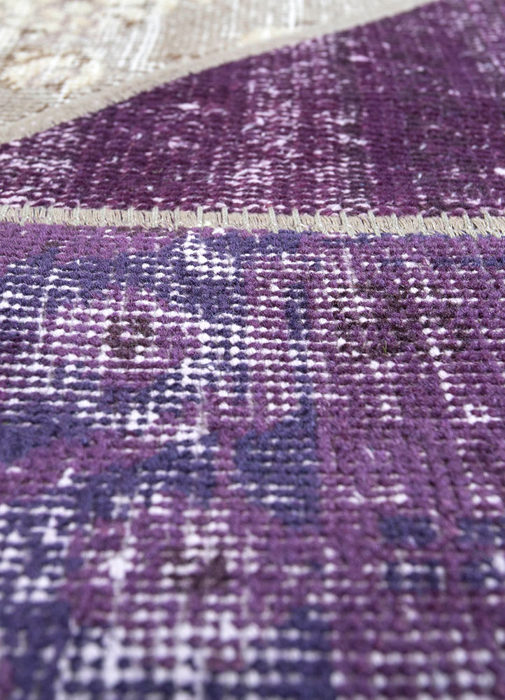 provenance multi wool hand knotted Rug - CloseUp