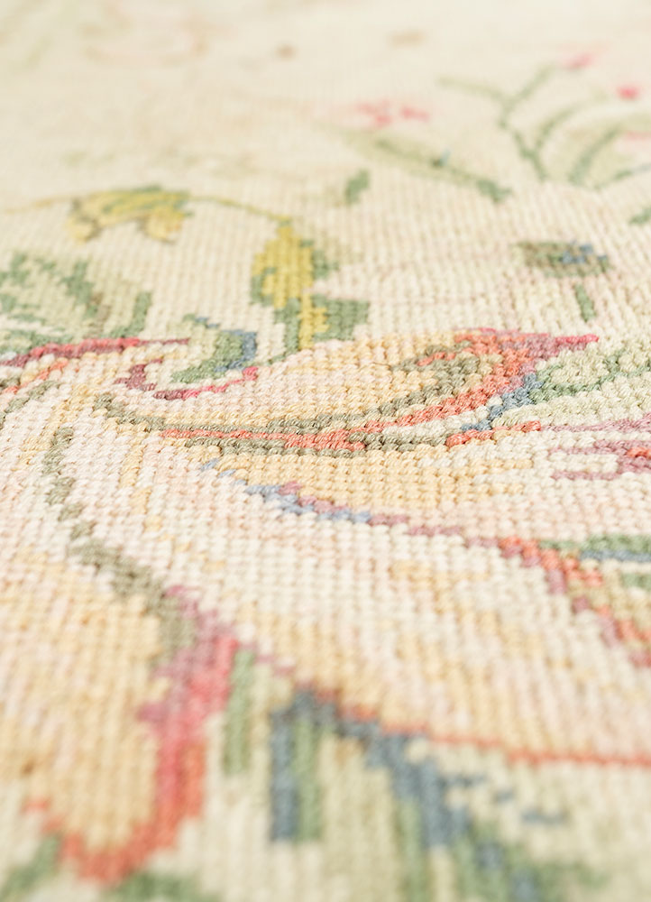 nayaab gold wool flat weaves WALL ART & TAPESTRY - CloseUp