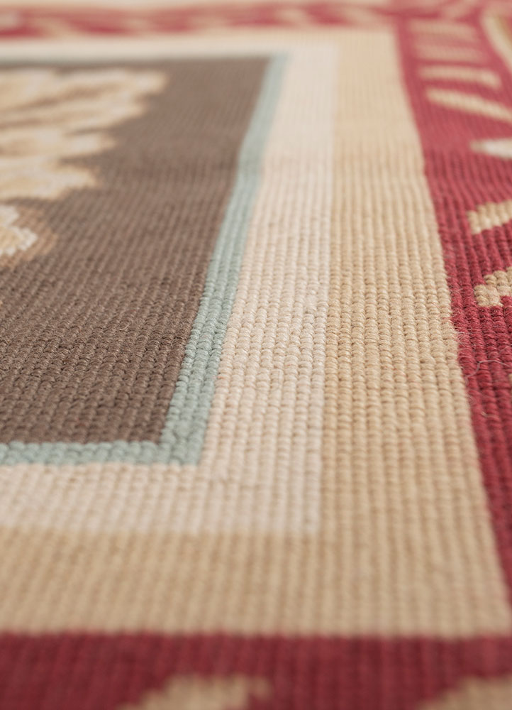 wall art red and orange cotton flat weaves WALL ART & TAPESTRY - CloseUp