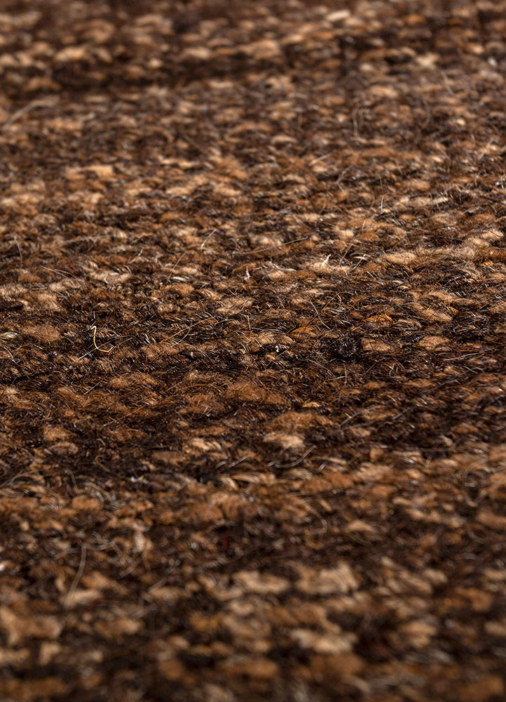 nayaab gold jute and hemp flat weaves Rug - CloseUp