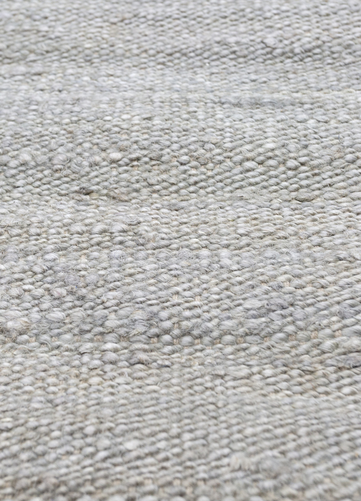 abrash beige and brown jute and hemp flat weaves Rug - CloseUp