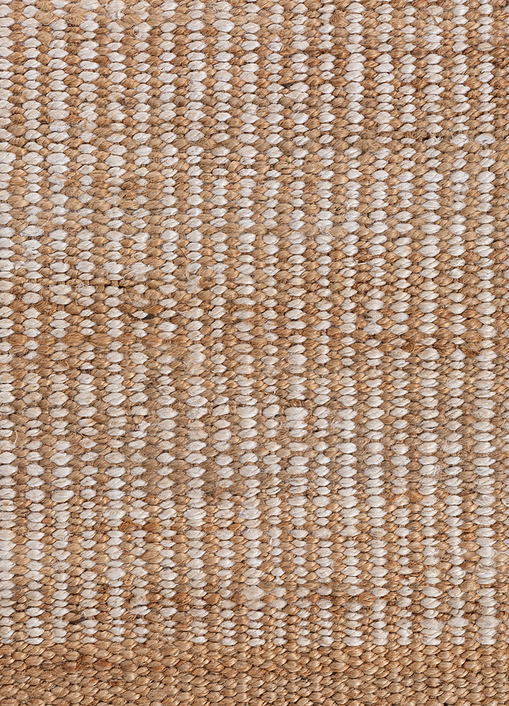 nomadic threads beige and brown jute and hemp flat weaves Rug - CloseUp