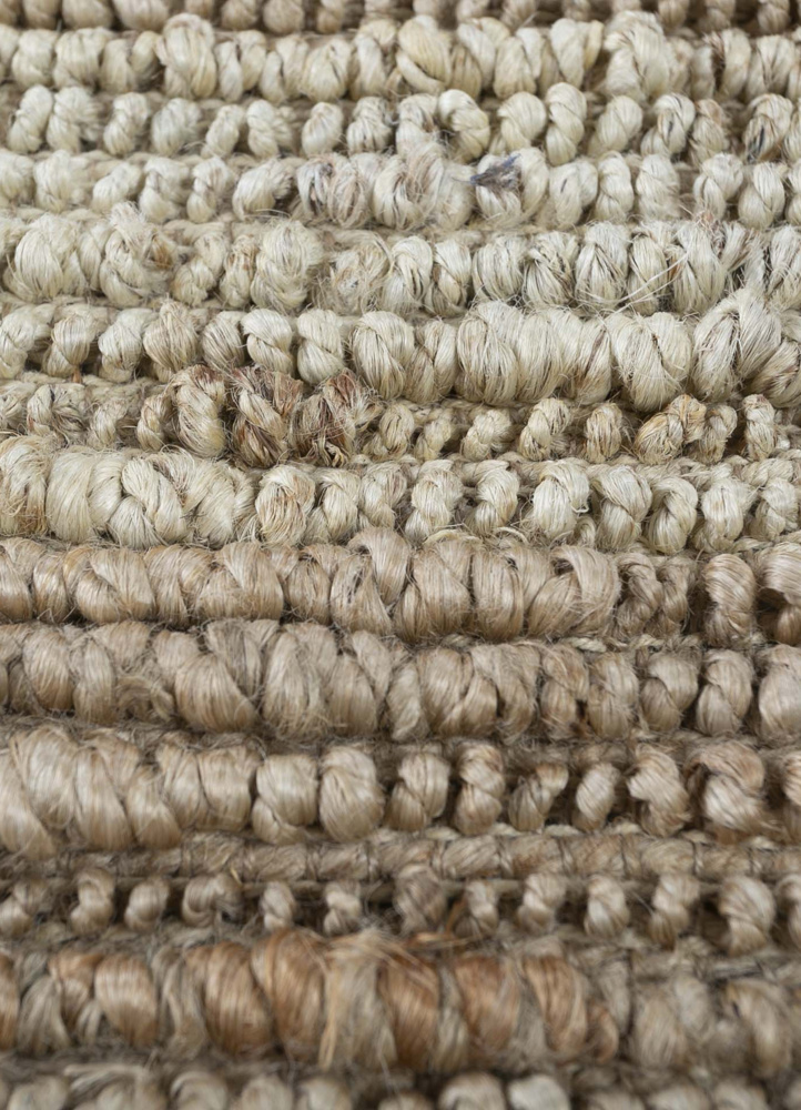 nomadic threads beige and brown jute and hemp flat weaves Rug - CloseUp