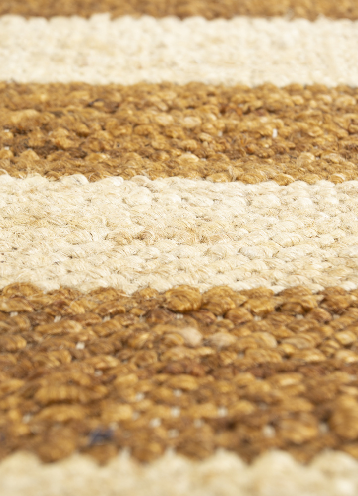 nomadic threads beige and brown jute and hemp flat weaves Rug - CloseUp