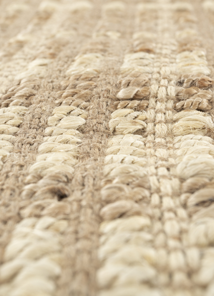 nomadic threads beige and brown jute and hemp flat weaves Rug - CloseUp