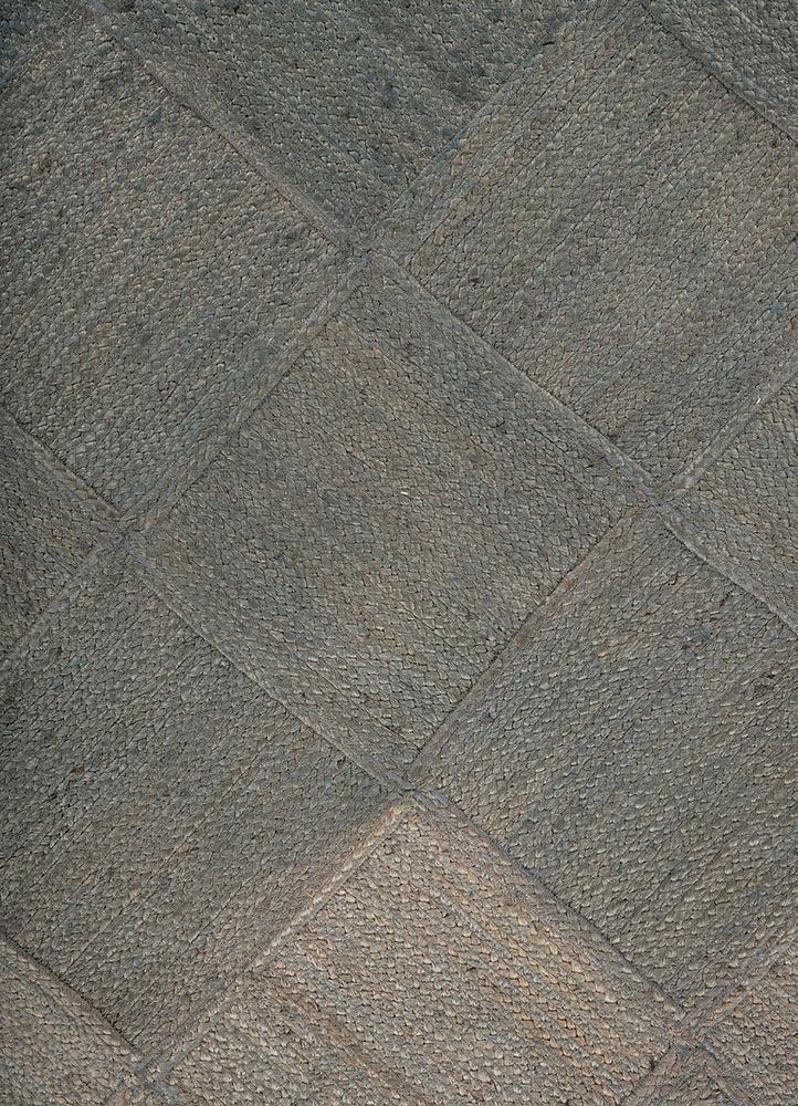 nomadic threads blue jute and hemp flat weaves Rug - CloseUp
