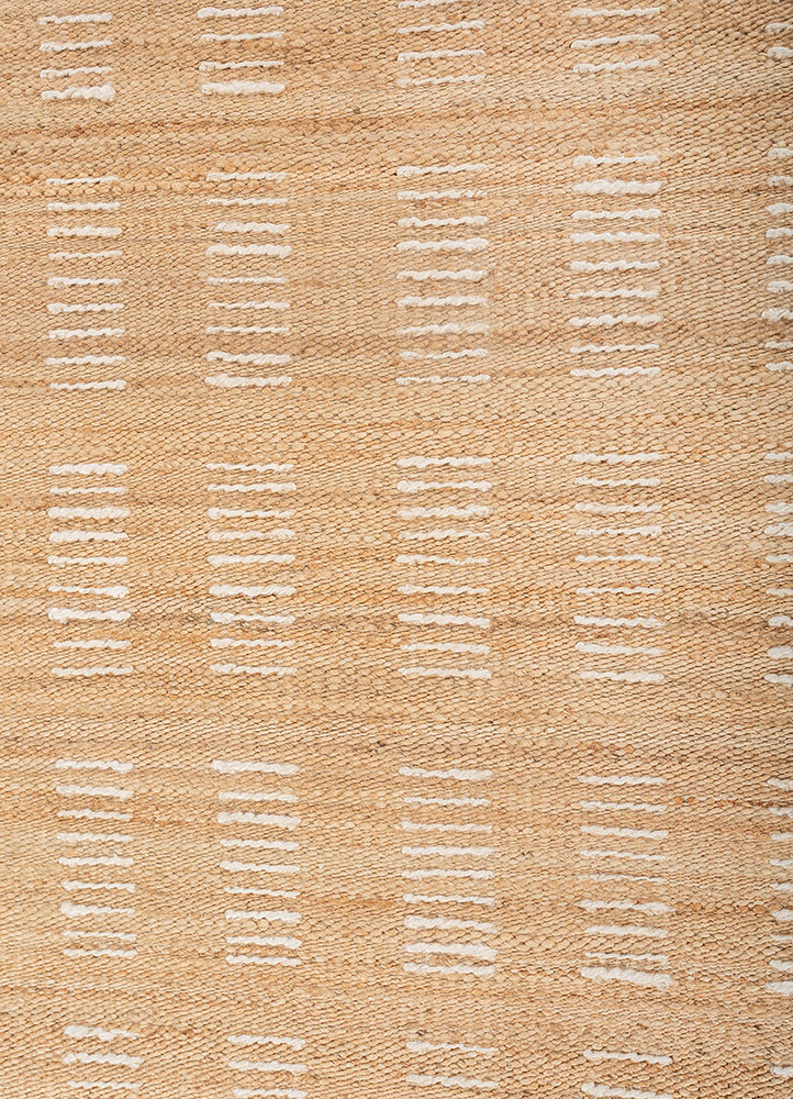 nomadic threads beige and brown jute and hemp flat weaves Rug - CloseUp
