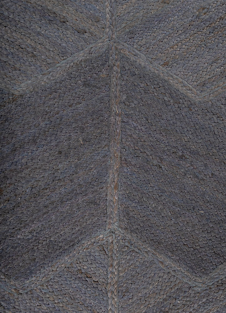 nomadic threads blue jute and hemp flat weaves Rug - CloseUp