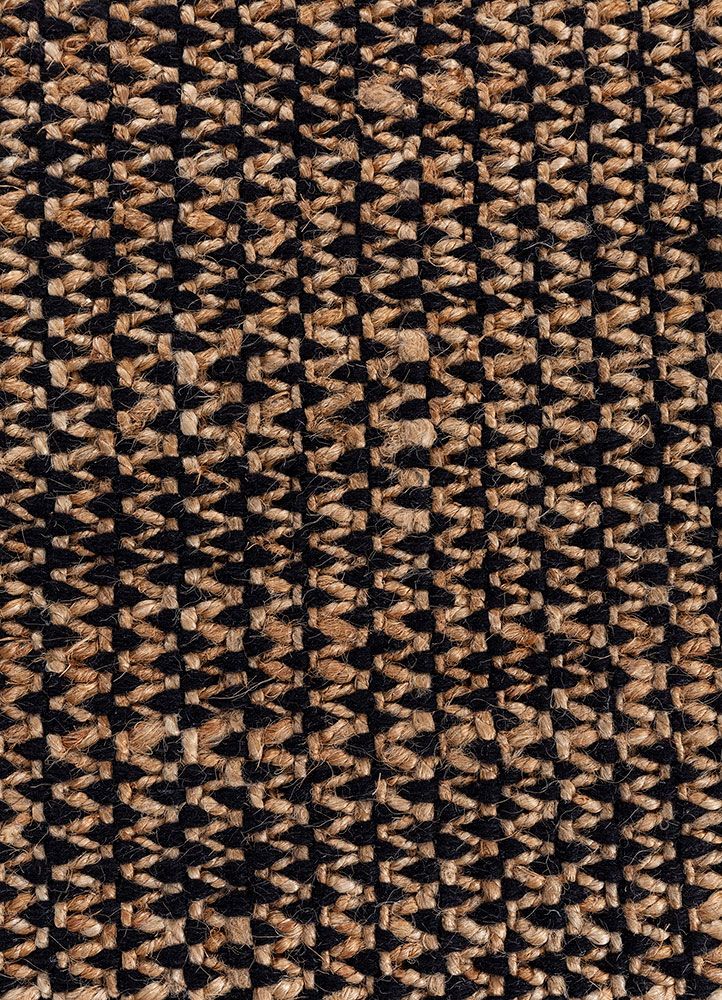 nomadic threads beige and brown jute and hemp flat weaves Rug - CloseUp