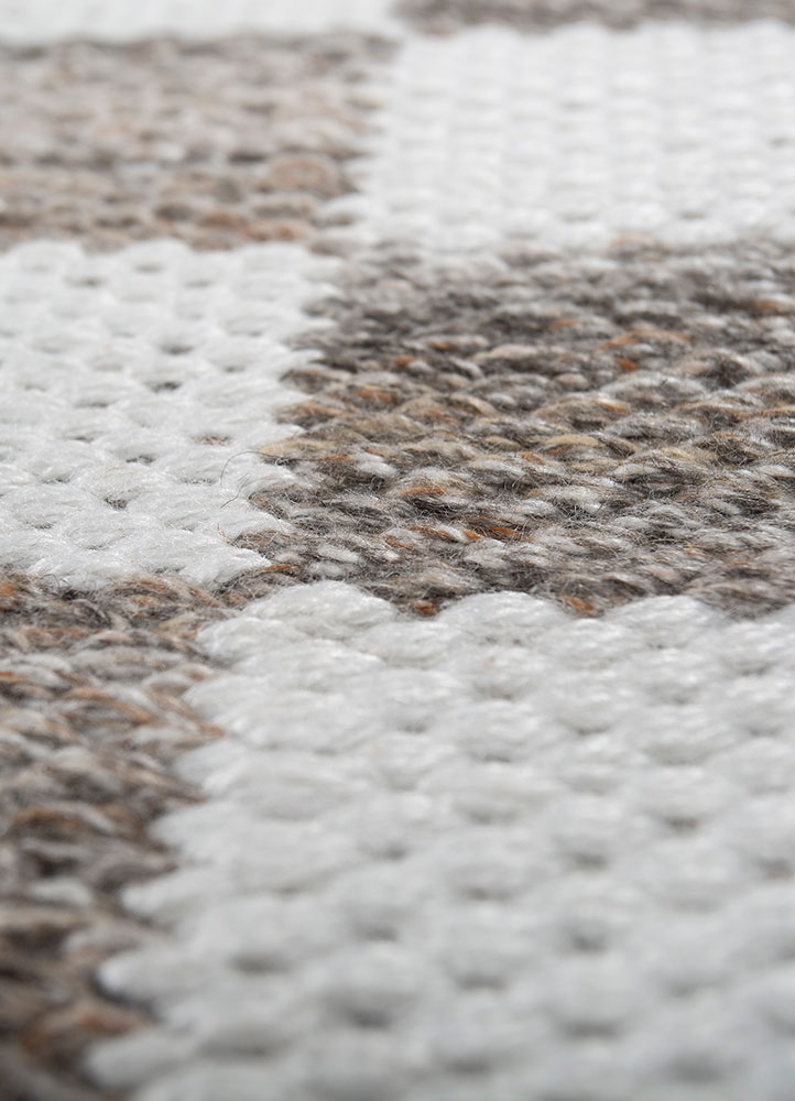 al fresco ivory polyester flat weaves Rug - CloseUp