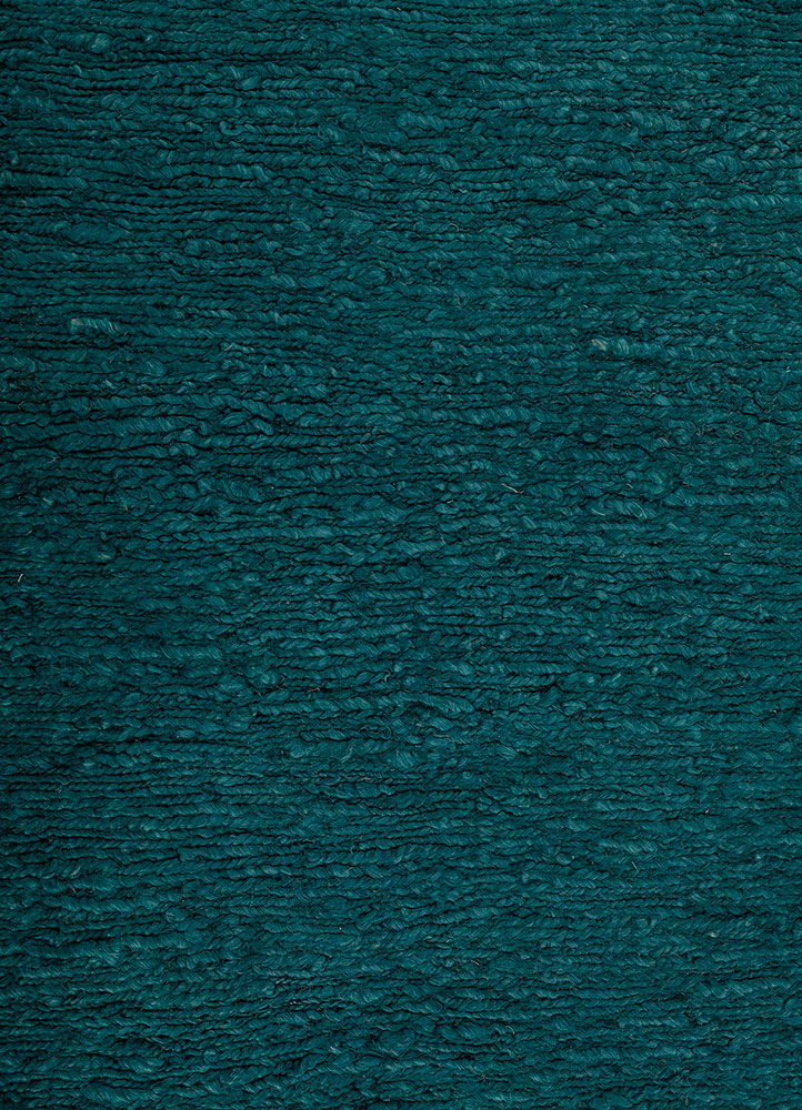 hula green jute and hemp hand knotted Rug - CloseUp