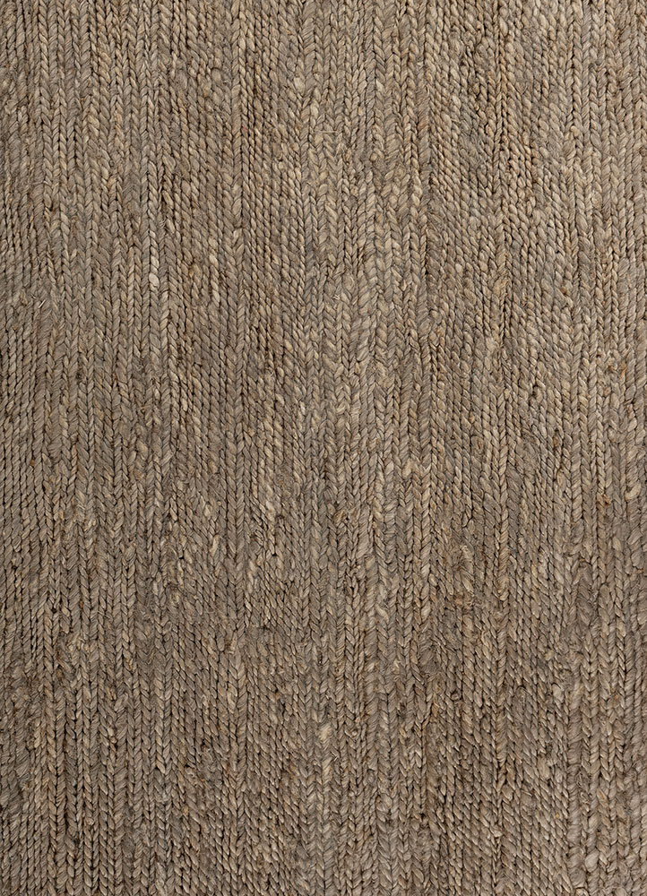 hula blue jute and hemp hand knotted Rug - CloseUp