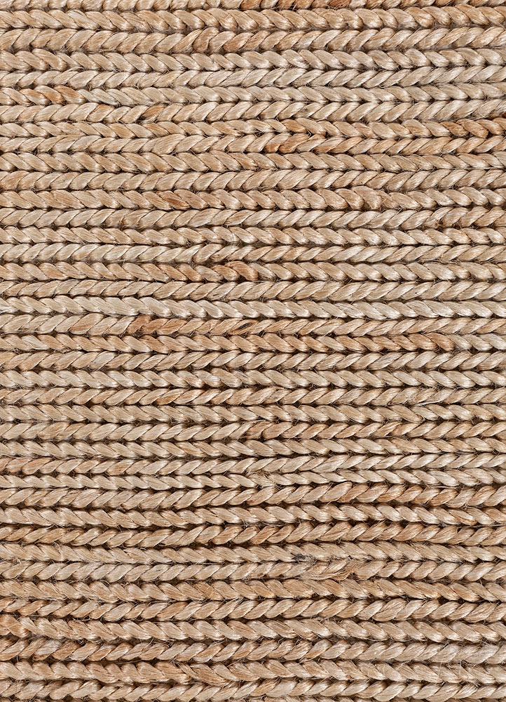 nomadic threads beige and brown jute and hemp flat weaves Rug - CloseUp
