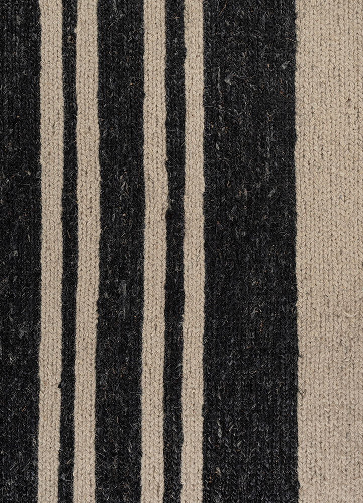 hula ivory jute and hemp hand knotted Rug - CloseUp