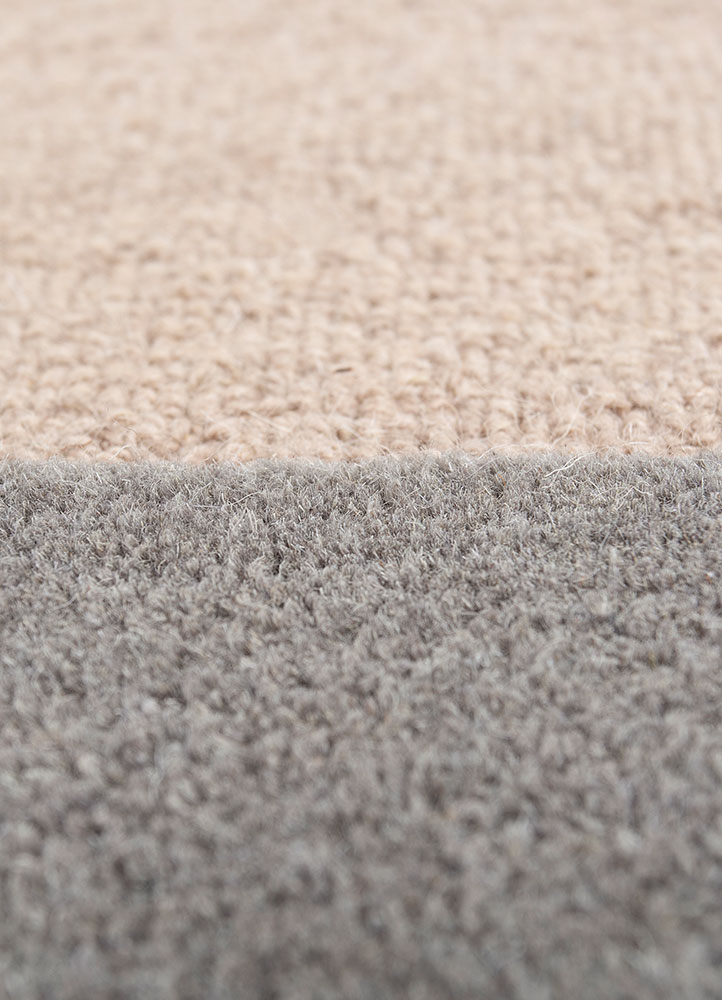 caliedo blue wool hand tufted Rug - CloseUp
