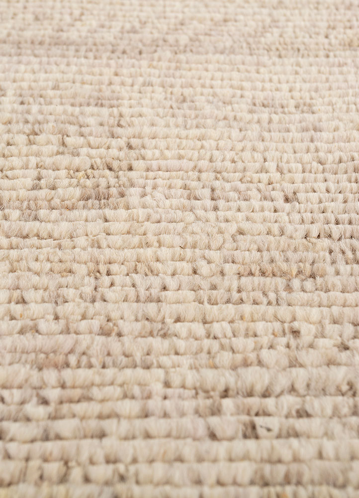 manifest ivory afghan wool hand knotted Rug - CloseUp