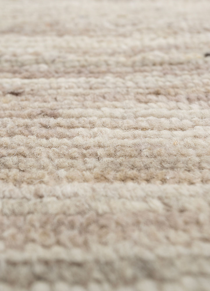 manifest ivory afghan wool hand knotted Rug - CloseUp