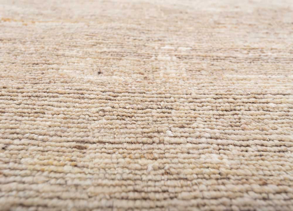 manifest ivory afghan wool hand knotted Rug - CloseUp