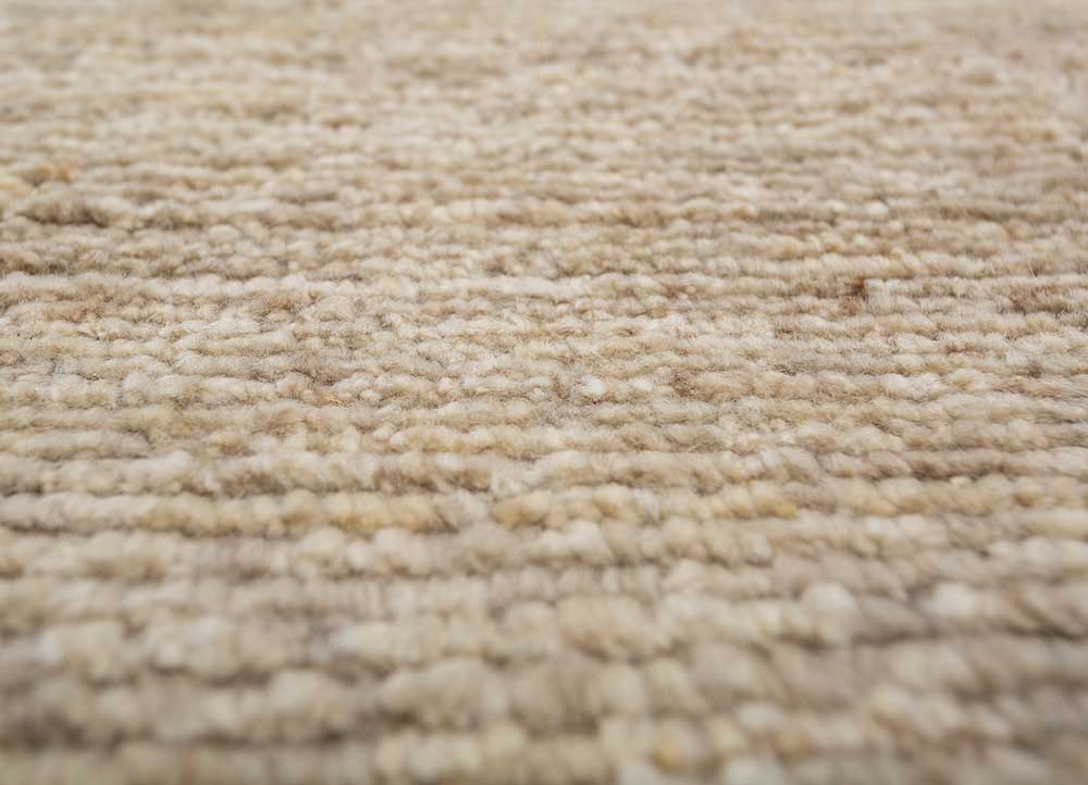 manifest ivory afghan wool hand knotted Rug - CloseUp