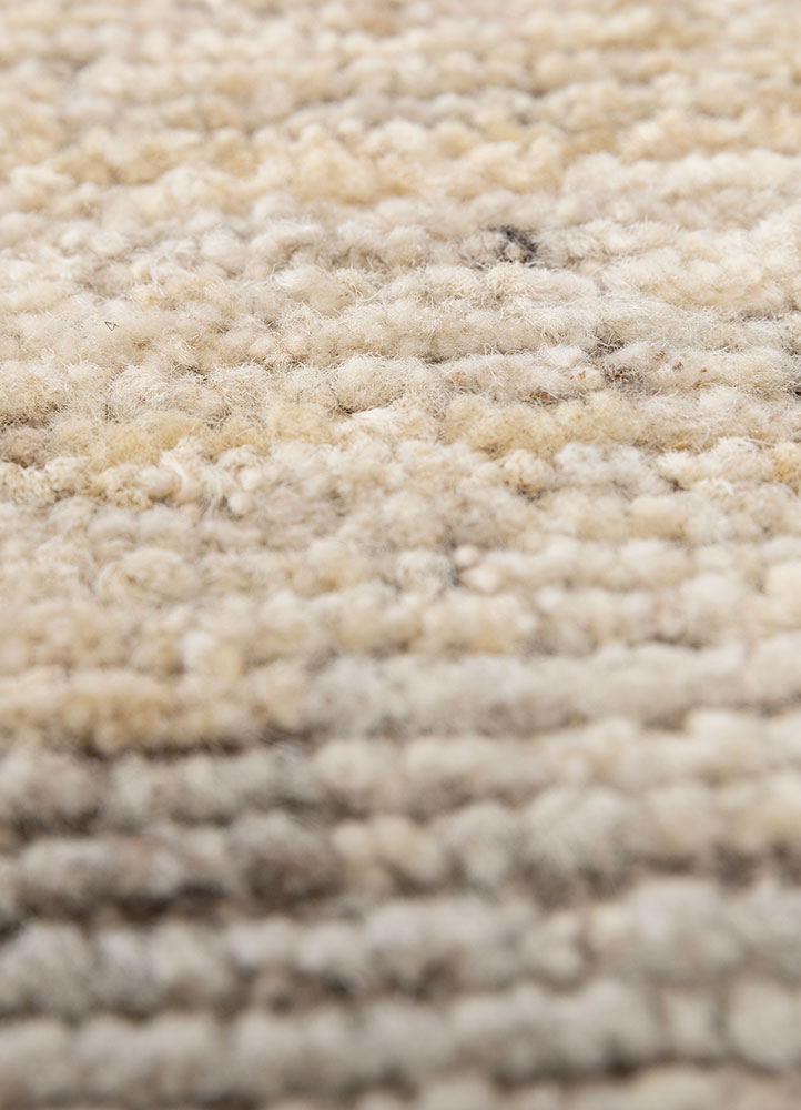 manifest ivory afghan wool hand knotted Rug - CloseUp