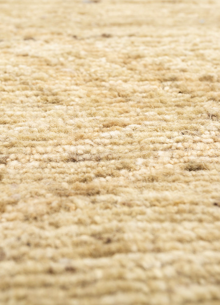 manifest ivory afghan wool hand knotted Rug - CloseUp