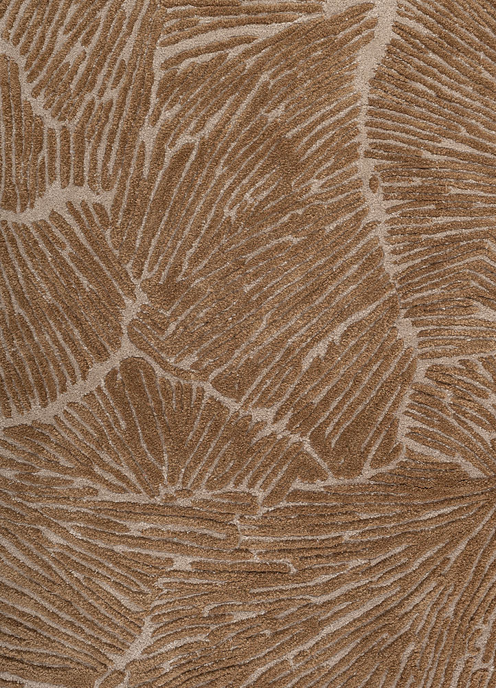 aprezo ivory wool and viscose hand tufted Rug - CloseUp