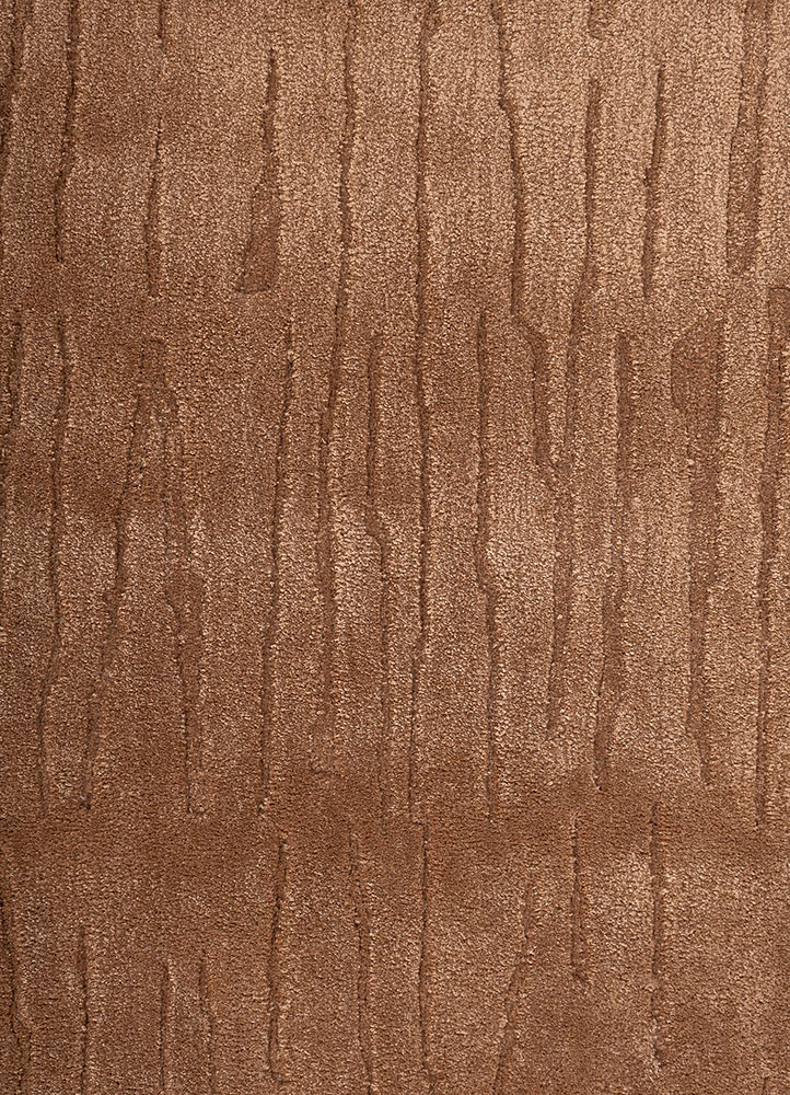 aprezo red and orange wool and viscose hand tufted Rug - CloseUp