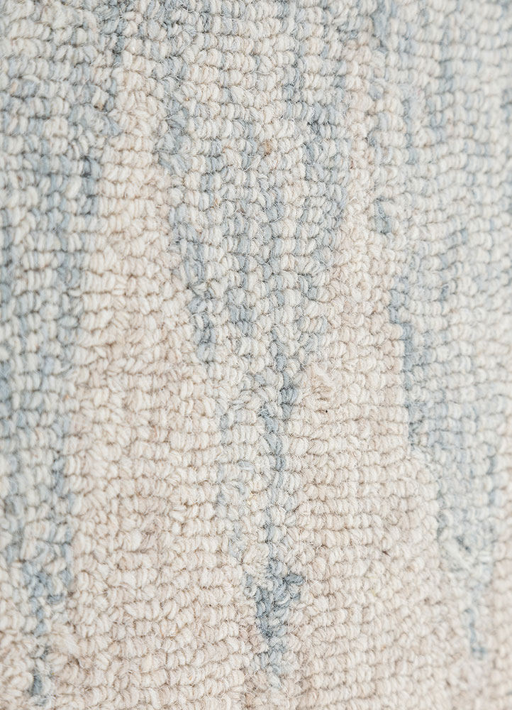 modo ivory wool hand tufted Rug - CloseUp