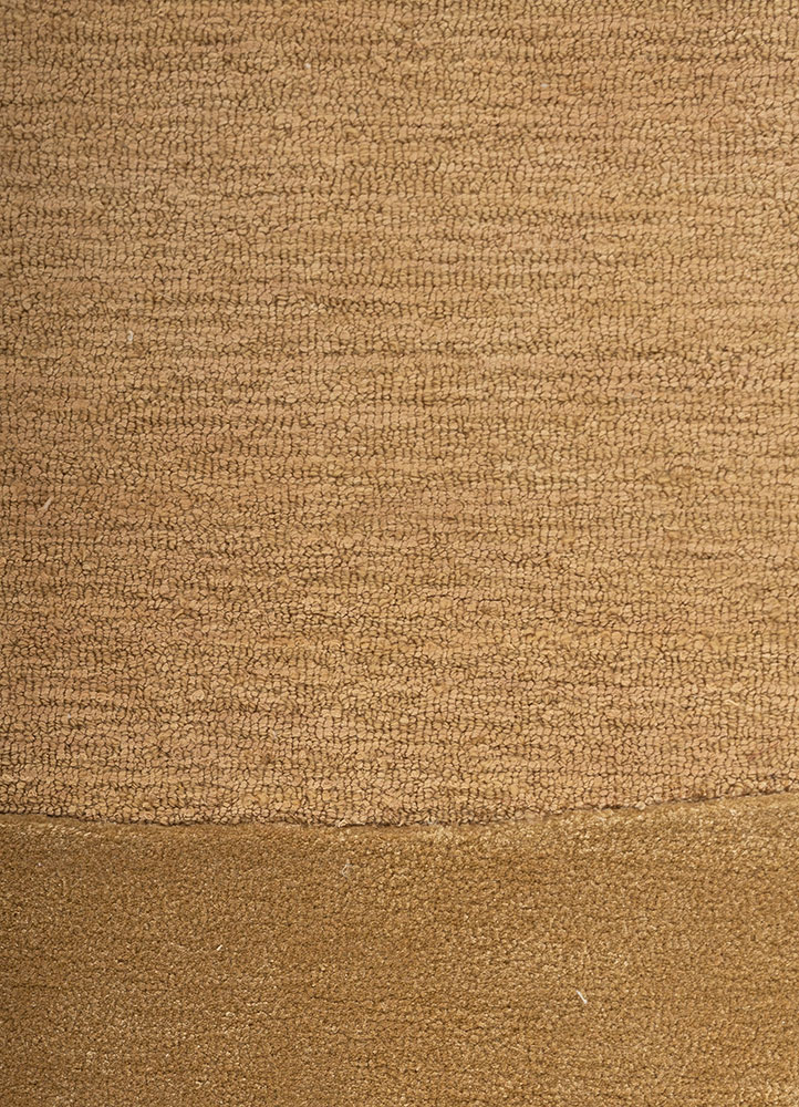 cera gold wool and viscose hand tufted Rug - CloseUp