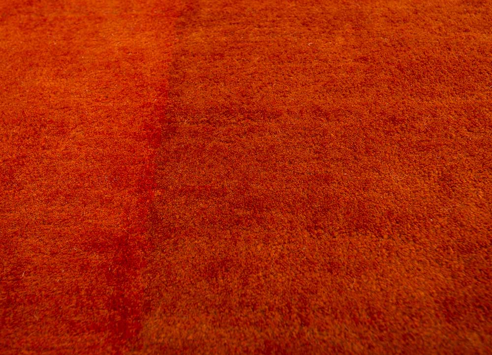 chroma gold wool hand tufted Rug - CloseUp