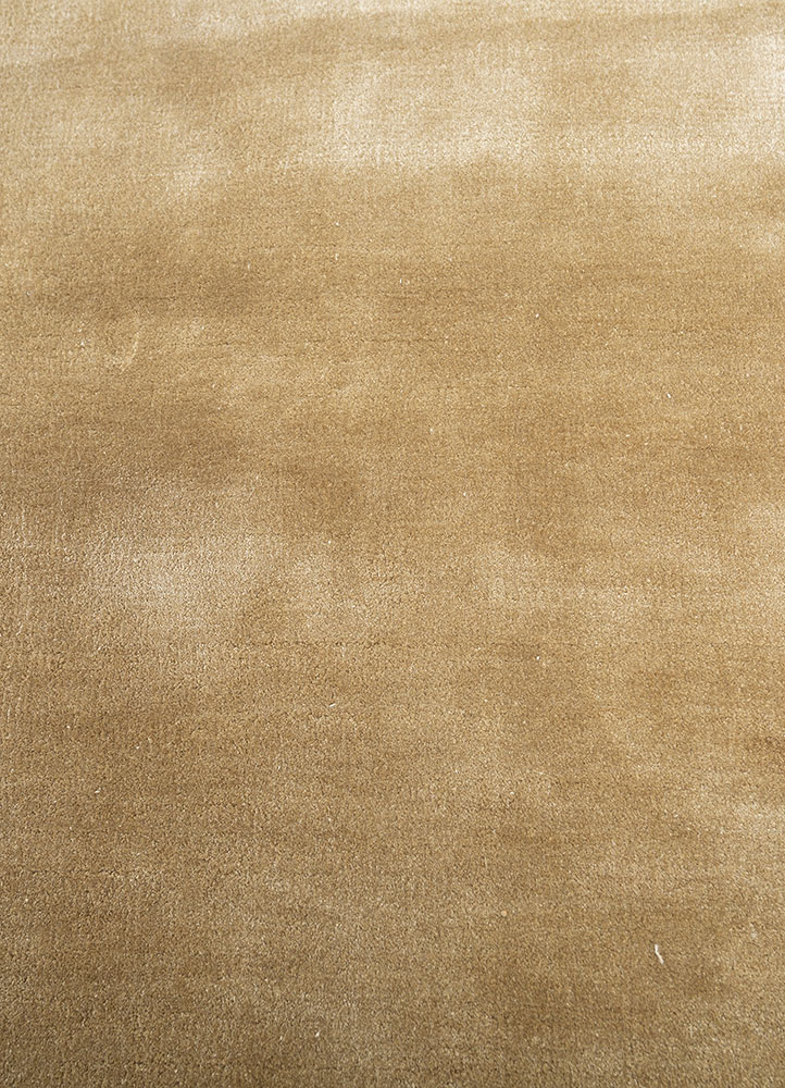 cera green viscose hand tufted Rug - CloseUp