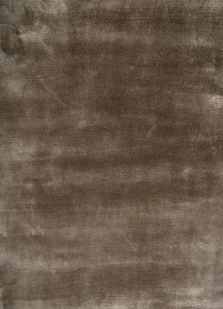 cera green viscose hand tufted Rug - CloseUp