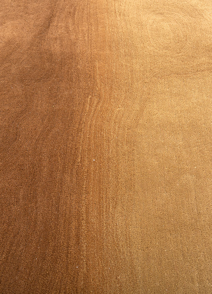 cera gold wool hand tufted Rug - CloseUp