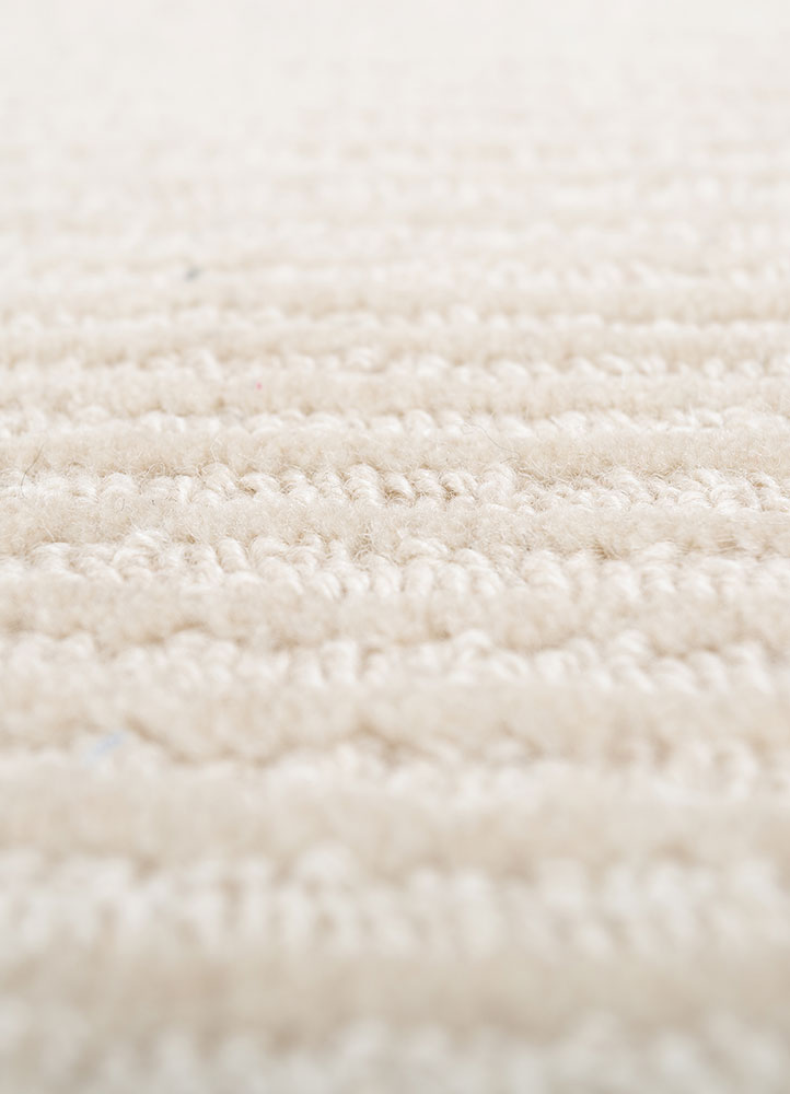modo ivory wool hand tufted Rug - CloseUp
