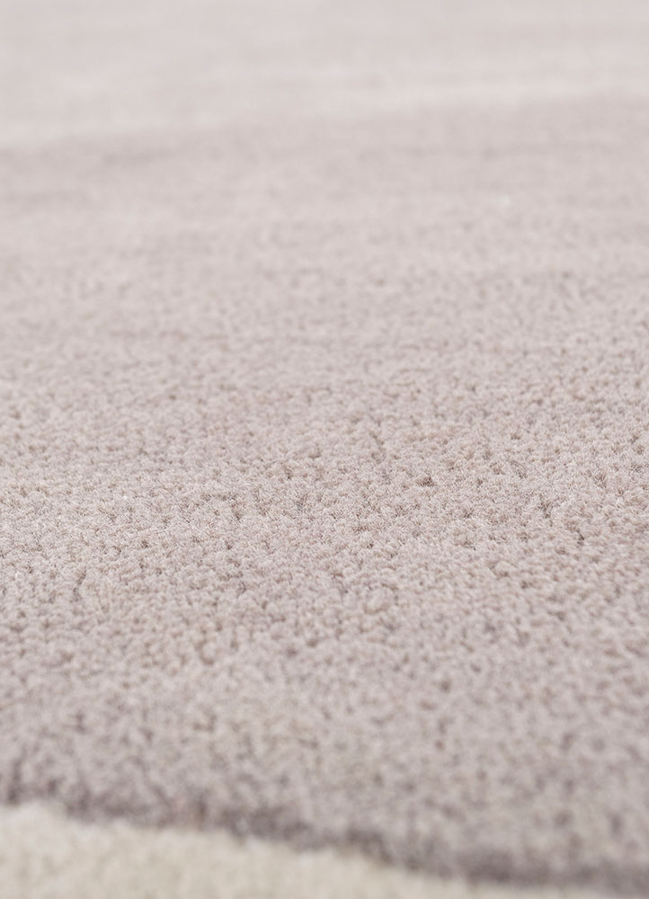 modo ivory wool hand tufted Rug - CloseUp