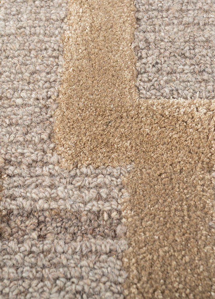 pathways multi wool and viscose hand tufted Rug - CloseUp